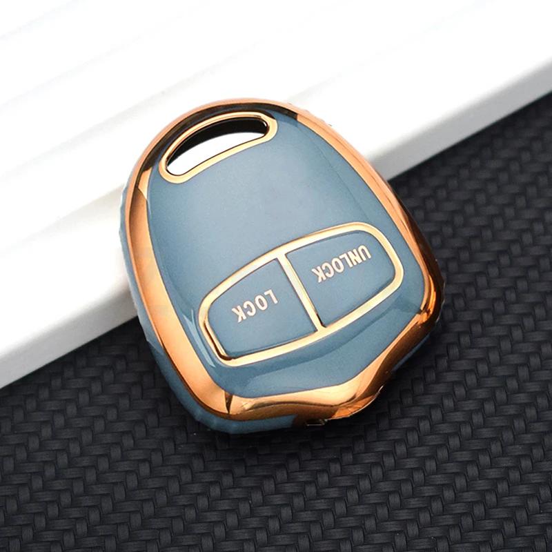 2/3 Buttons Remote Car Key Case Cover For Mitsubishi Lancer Ex Asx Outlander Galant Pajero Shell Fob Holder Accessories