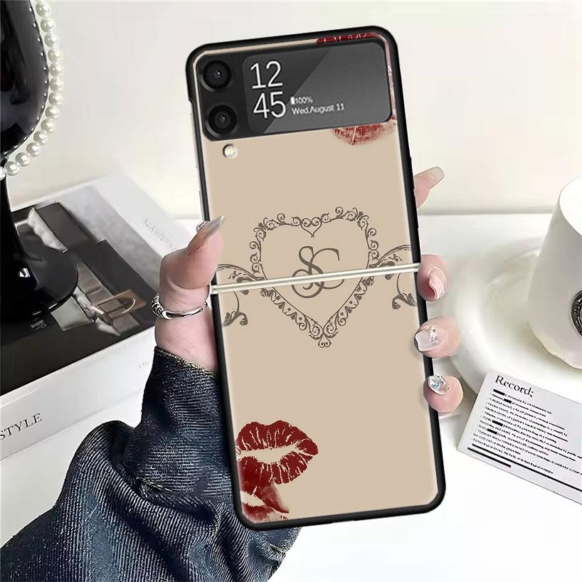 CR66 S-Sabrina C-Carpenter Cases For Samsung Galaxy Z Flip 4 5 6 7 3 Z Flip7 Flip6 Flip4 Flip5 Flip3 5G Hard Shockproof Fundas C