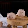 Beech Wood Joyful Cat Desktop Ornament – Year-Round Healing Décor