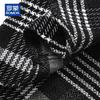 ROMON Men's Autumn/Winter Plaid Long Sleeve Casual Shirt with Pockets