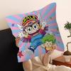 Cute K-Kawaii Dr. Slump Pillowcase Toon Gift Cushion Cover Bedroom Home Sofa Chair Seat Decor Pillow Case