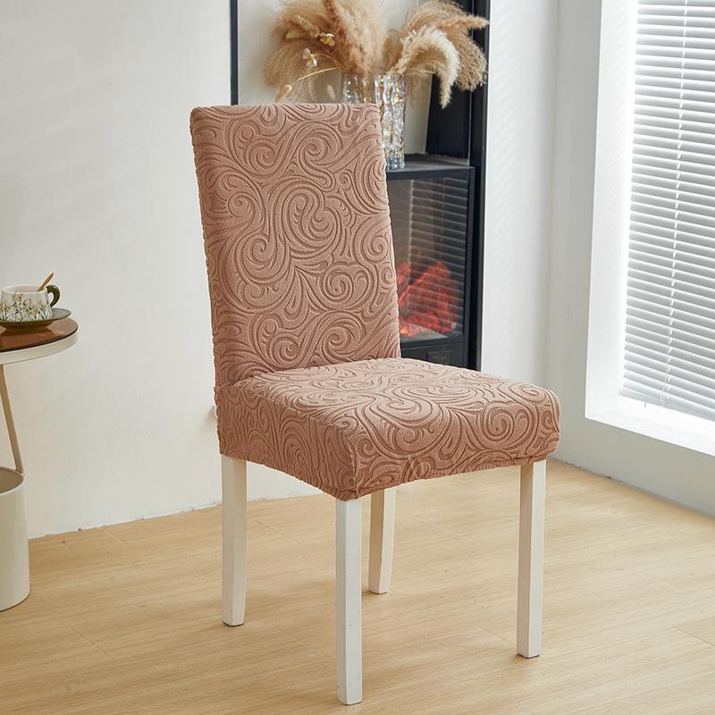 New One-piece Chair Cover, Home Hotel Dining Chair Cover All-inclusive Four-season Universal Thickened Elastic Stool Cover