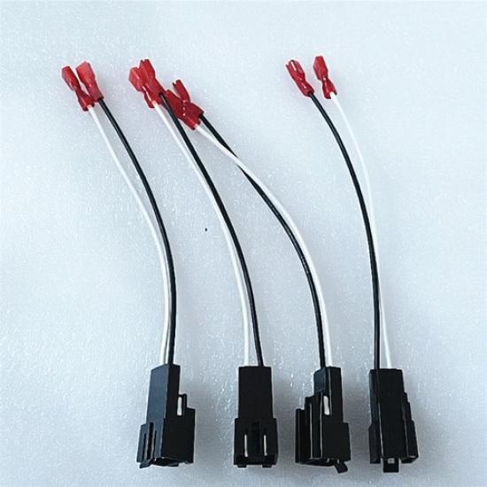 4PCS Car Speaker Harness Adapters For Jeep Cherokee 1997-2001 Wrangler 1997-2003