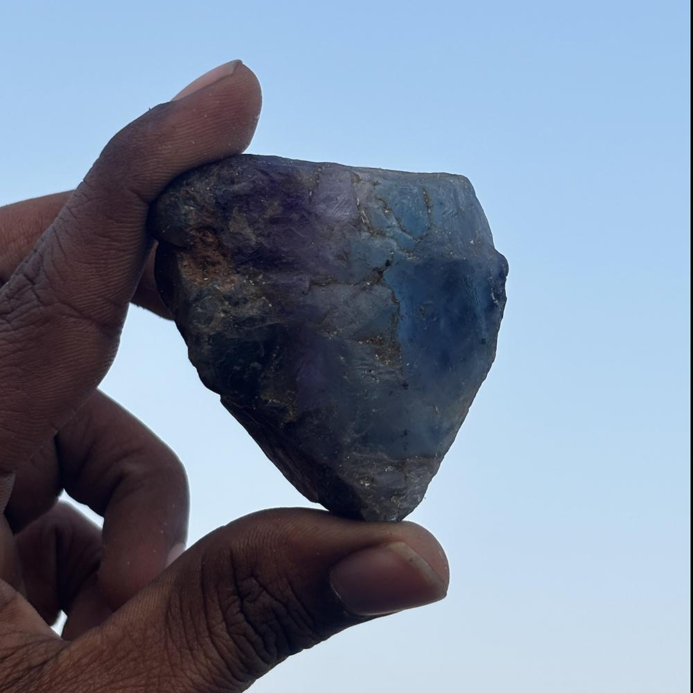 Natural Fluorite CERTIFIED Rough 431.10 Ct Earth Mined Multi-Color Gemstone