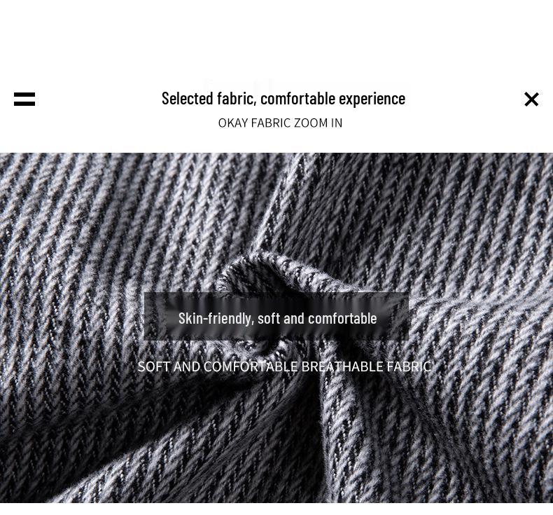 Men's Hong Kong Style Woolen Lapel Shirt Jacket - Spring/Autumn Casual