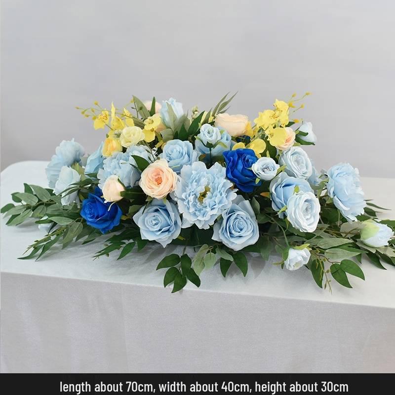 Long Table Flower Arrangement for Events and Decor