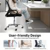 Stainless Steel Footrest – Ergonomic Salon & Home Foot Rest with Anti-Slip Base – 201 Stainless Steel – Silver