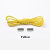 Elastic Laces Sneakers Round Shoelaces Without Ties Rubber No Tie Shoe Laces Shoes Kids Adult Quick Shoe Lace Rubber Bands