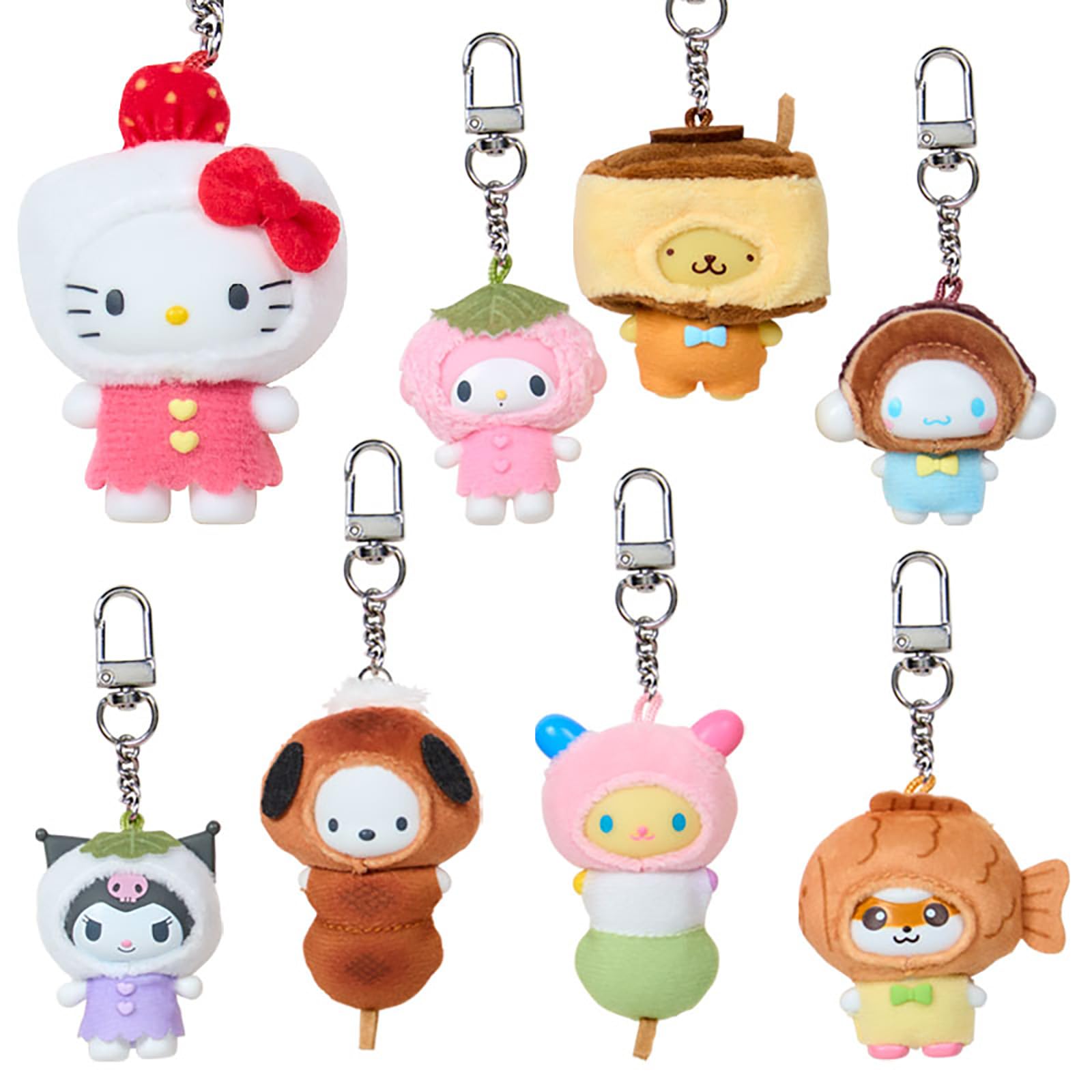 Sanrio Тайный Брелок Серия Японские Сладости 3-я Персонажи Sanrio 574872 (Издание Chibitomo)