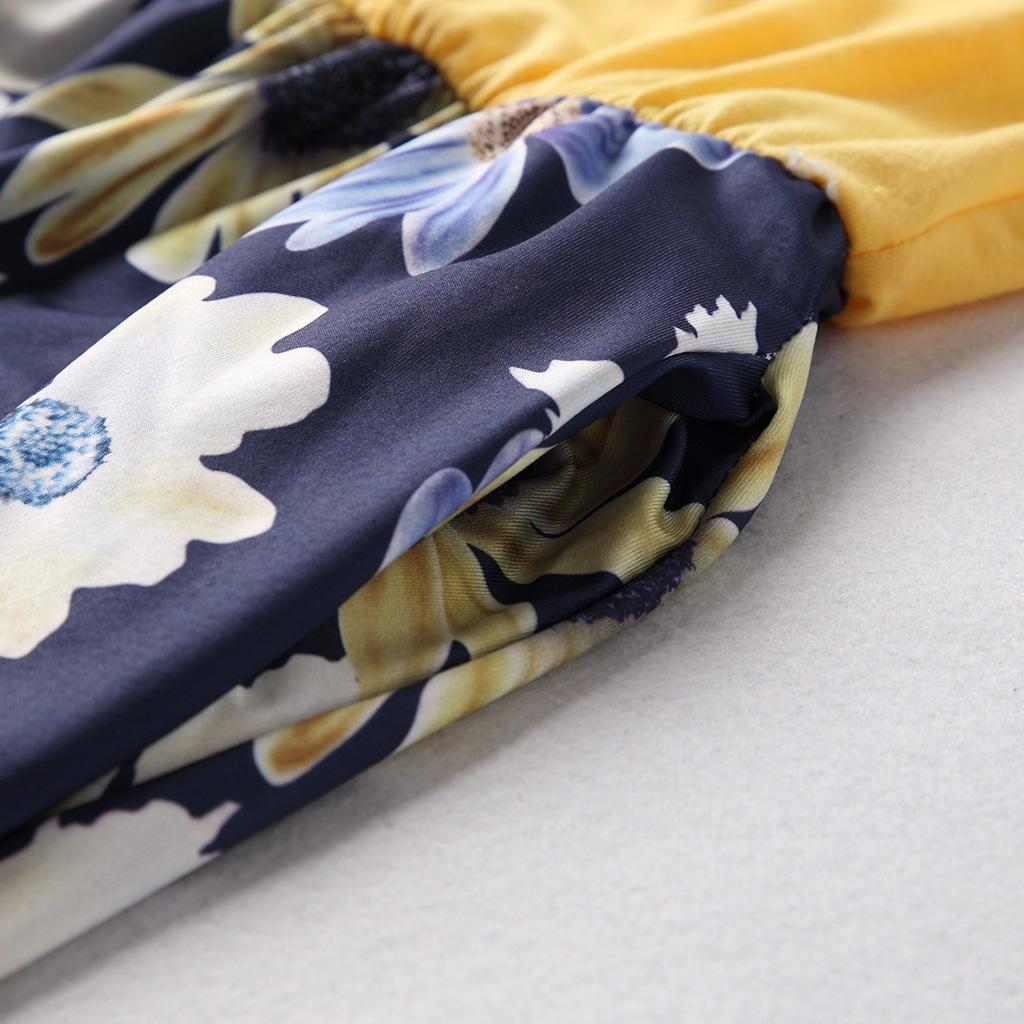 Matching Clothes Family Women Girls Mother And Daughter Floral Dresses New