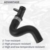 Engine Radiator Hose for Volvo XC90 3.2L 2007-2014 for Volvo S60 3.0L 2011-2016 Good Sealing Coolant Water Hose Pipe No.30713530 Rubber 1 Pc