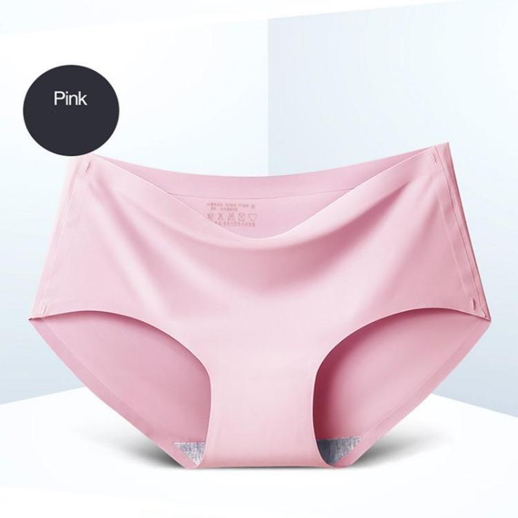 Ice Silk Seamless Women's Panties Cool Refreshing Triangle Briefs Big Yards Female Underwear