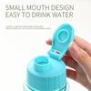 Transparent Water Bottle Portable Sport Cup for Drinking Kitchen Tools 650ML Water Bottle For School Gym Travel Girl Boy
