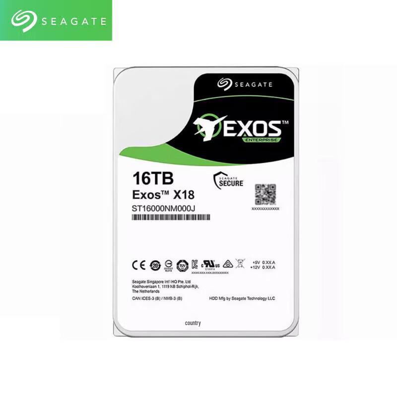 Seagate Exos Enterprise SATA Hard Drive