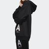 Adidas Neo Classic Sport Hoodie For Spring And Autumn Women Tops Black EI4289