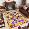 Personalized Crystal Velvet Carpet Custom Name Text,The Amazing Digital Circus Anti Slip Area Rug For Home Decoration