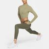 Nike Breathable Slim Fit Quick-Dry Long Sleeve Sports T-Shirt Women Tops Grass-Green FB5277-276