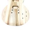 Unfinished Handcrafted Guitar Body Maple Wood Electric Guitar Body Guitar Barrel Replacement Parts Guitar DIY Accessory