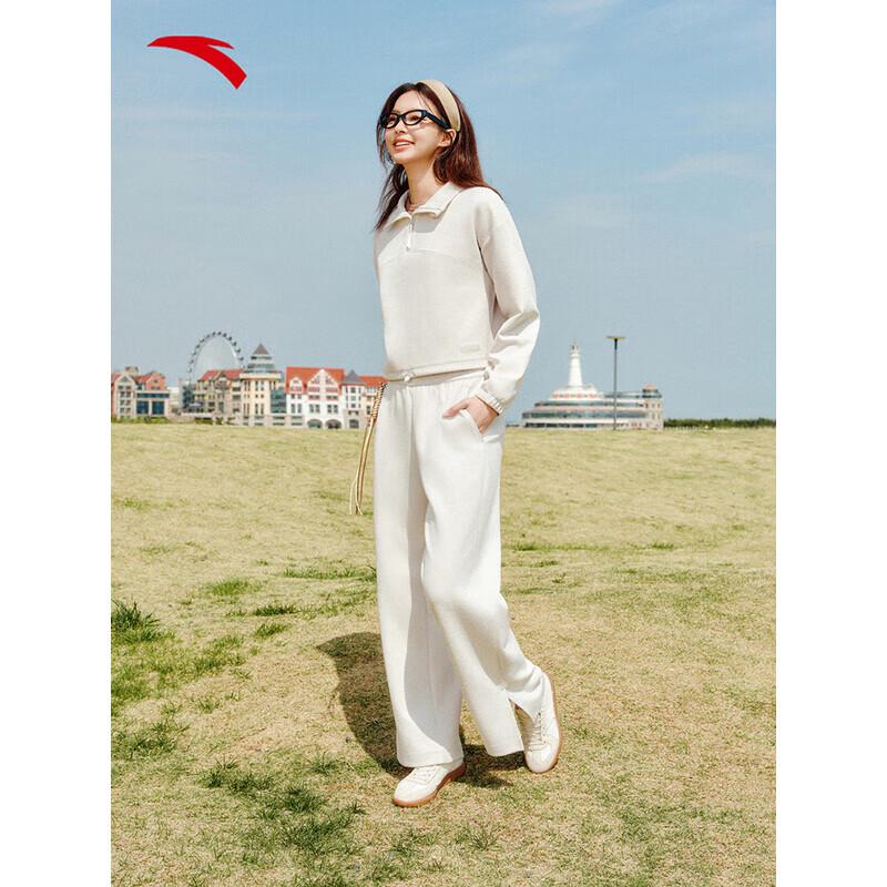 ANTA Women s Easy-Care Half-Button Pullover Sweatshirt XL