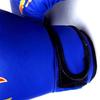 Guantoni da Boxe per Bambini per Combattimento Professionale Guantoni da Allenamento di Boxe Giovanile Guantoni Spessi in PU per Pugno Sacca Blu