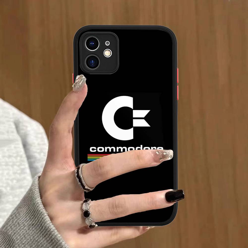 Retro Commodore 64 Phone Case For IPhone 13 12 X XS MAX Pro Max 16 15 11 14 Pro Max Shockproof Matte Cover