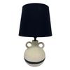 Hestia Natur & Svart Vase Lampe - 38cm