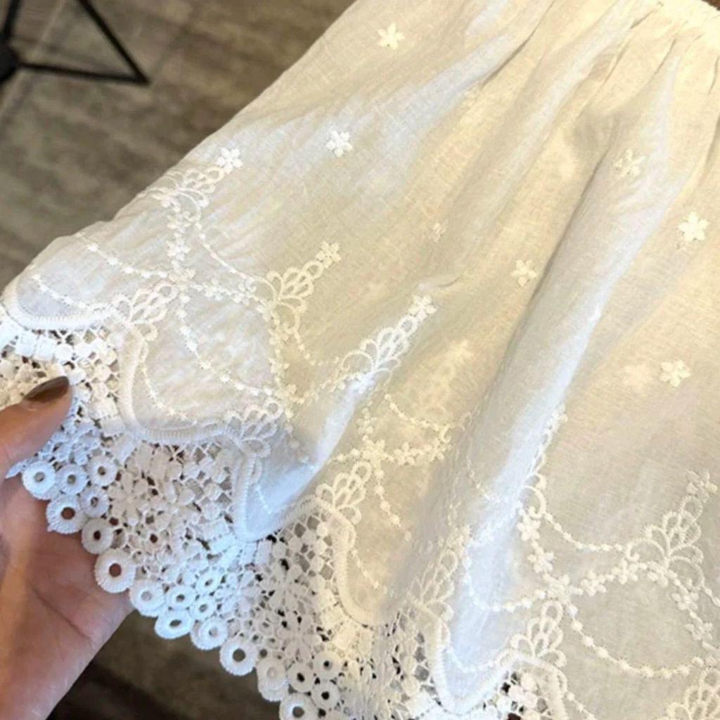 Women's Lace Short Skirt: Spring/Autumn Essential Base Layer with Hem for Coverage