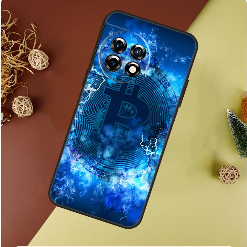 Bitcoin BTC For OnePlus Nord 4 CE 3 2 Lite N20 N30 9 10 Pro 8T 9RT 10T 10R 13R 12R 11 12 13 Phone Case