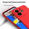 For TECNO Spark 30C 5G/Pop 9 5G Case Liquid Silicone Phone Back Cover with Hand Strap