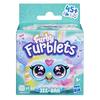 Hasbro Furby Furblets Ziva Mini Freund, Elektrisches Plüschtier für Jungen und Mädchen, ab 6 Jahren, Regenbogen, Zebra, Furby Sprechen, Musikalisch, G1778, Authentisch