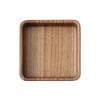 1pc Black Walnut Tray Storage Rectangular Tea Fruit Wooden Board Solid Wood Coffee Cake Wooden Tray Kitchen Storage Trays