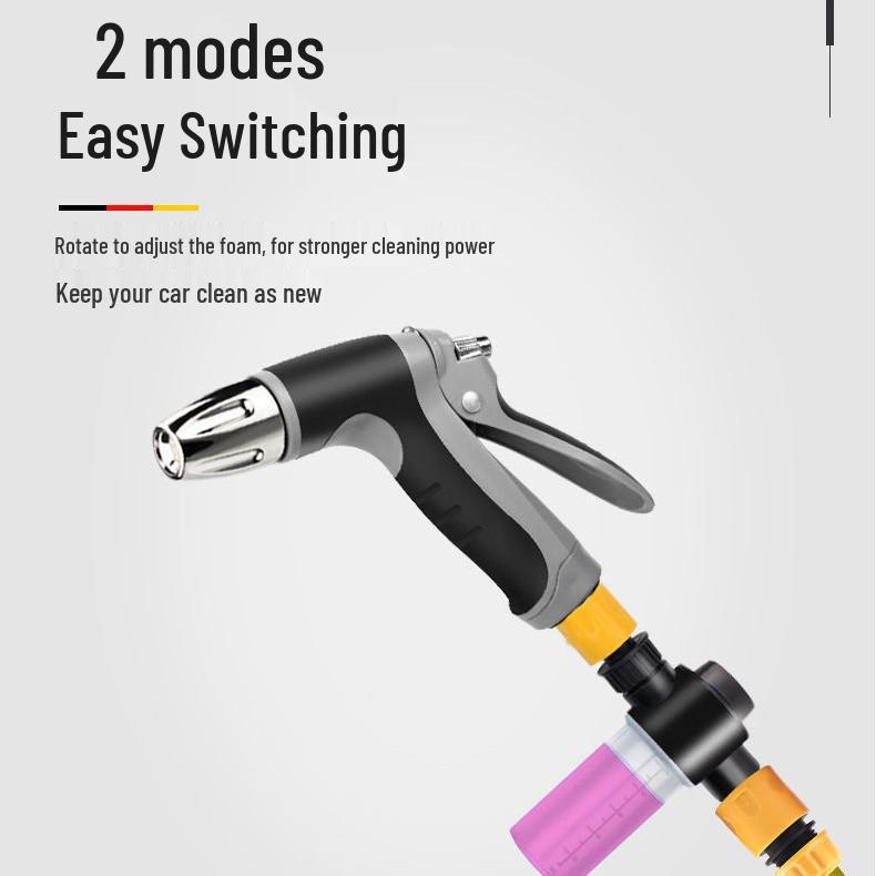 All-Season Cold-Resistant High-Pressure Car Wash Hose & Water Gun Set