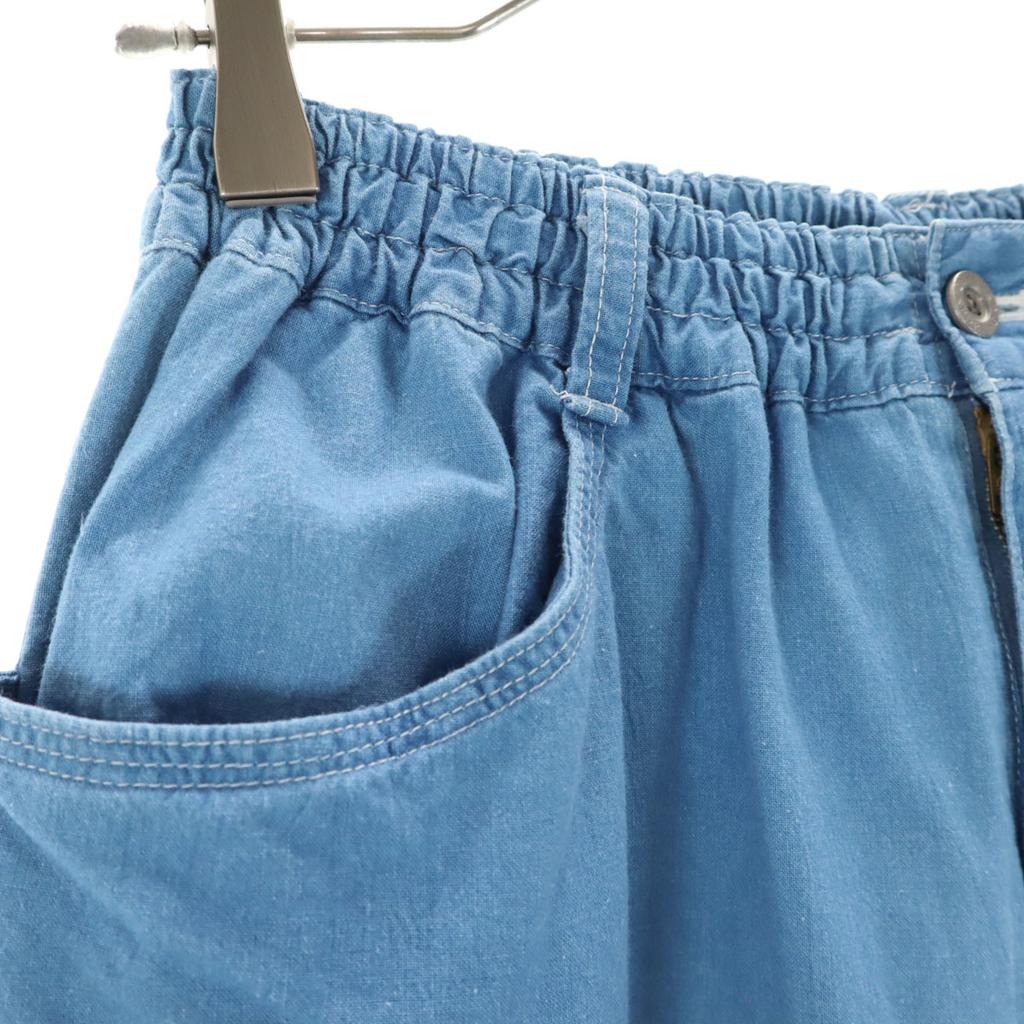 HAI SPORTING GEAR 90s Old Chambray Shorts M blue Isseimi Sunburn Women Used