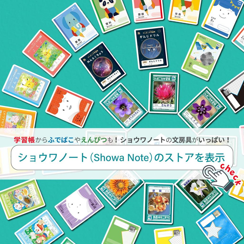 Showa Note Pencil Simple 367729801 Pokémon Case, Thin, Double-Sided Opening, Series, Black,