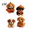 Creative Hobby Sets Halloween Dog Bead Art Set, DIY 4 Beaded Puppy Figurines, 3D Craft Supplies Kit for Adults Teens, Holiday Decoration Handmade Gift