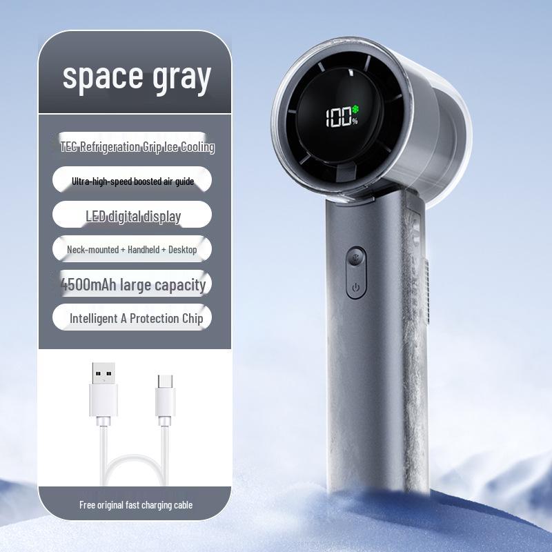 

Portable High-Speed USB Mini Turbine Fan with Ice Grip 208*68*77mm