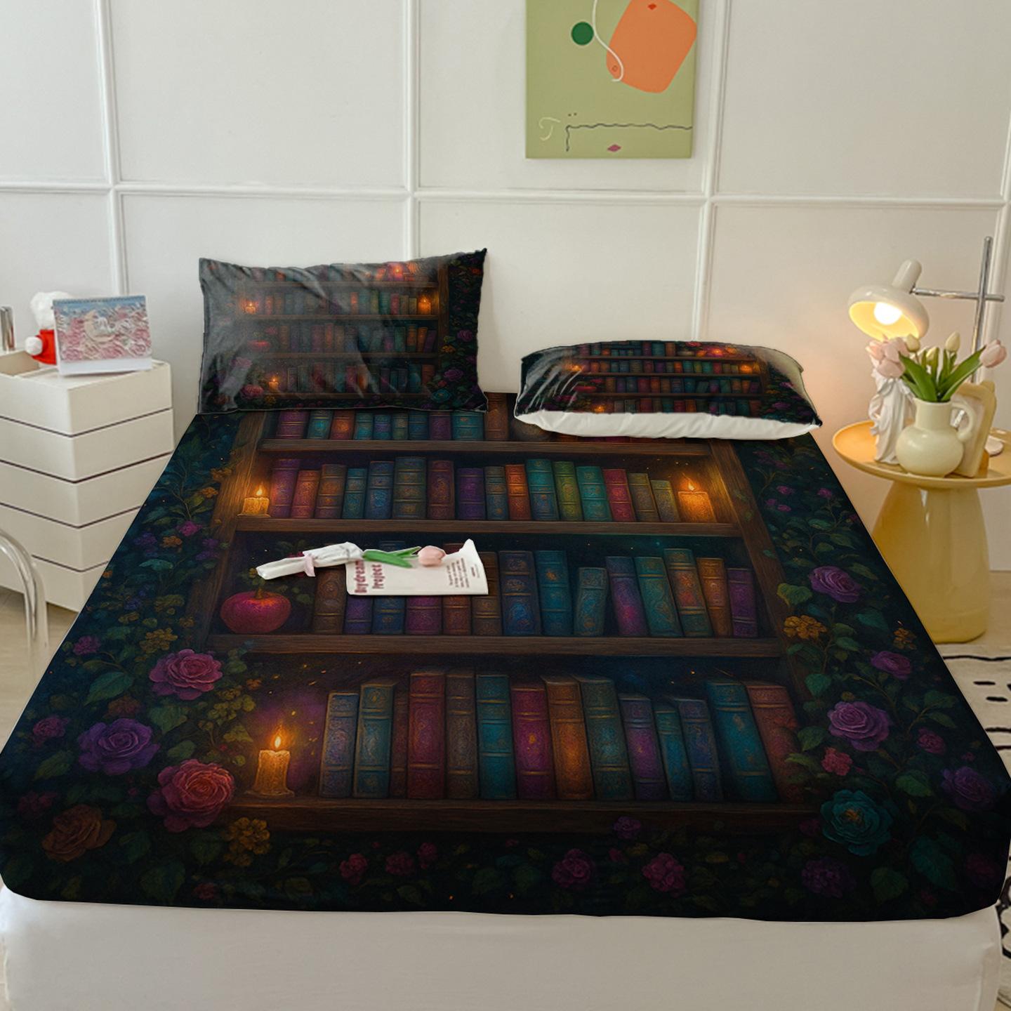 

American Retro Mattress Model, Mattress Protective Cover, Protective Cover Three-Piece Digital Printing 85cm*185cm