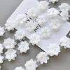Eugen Yarn Embroidery Double-Layer Flower Three-Dimensional Handmade Bead Cloth Sticker Diy Clothing Wedding Lace Accessories