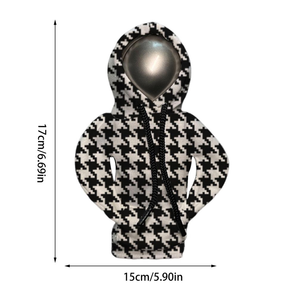 Car Gear Cover Hoodie Auto Decorative Shifter Hoodie Fashionable Shifter Stick Protective Cover Car Accessories