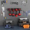 Tool Rack Electric Drill Holder Wall Mount Tools Organizer Wrench Storage Shelf