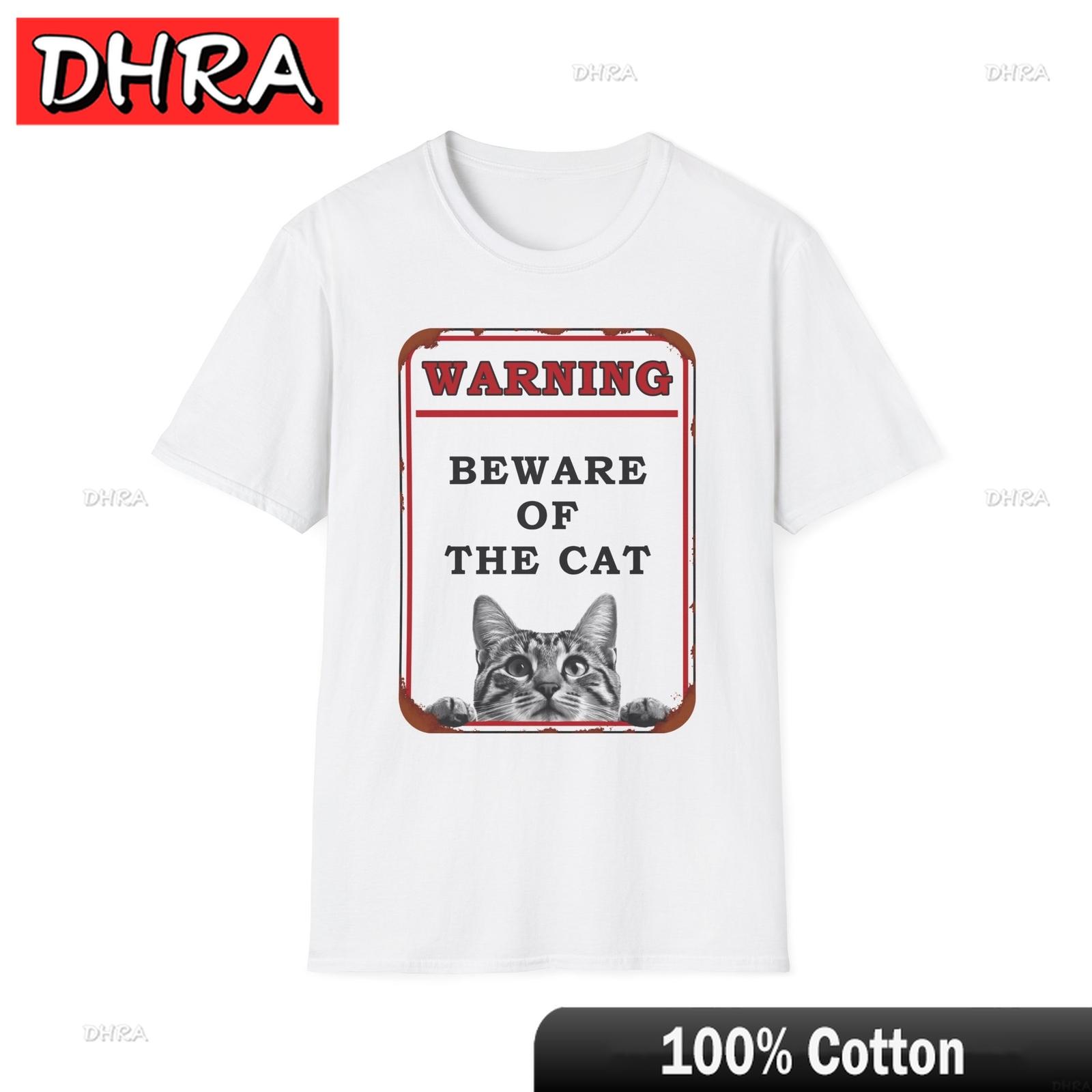 Funny Cat Warning TShirt Pet Lover Gift Cat Mom Shirt Unisex Tee Cute Stylish Colorful Retro Vintage Abstract Edgy Clothing S