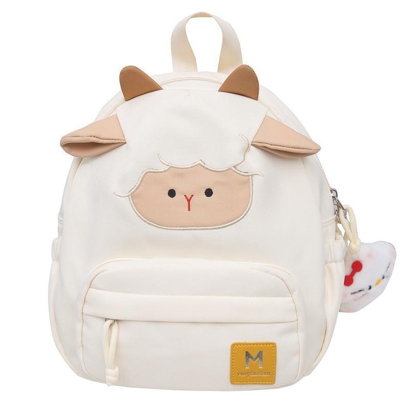 Японский Милый Мультяшный Барашек Рюкзак Девочки Повседневный Школьная Сумка Ученика Начальной Школы Маленький Свежий Дорожный