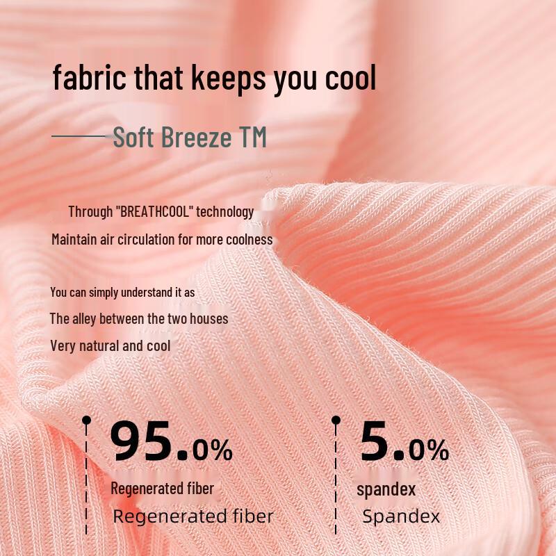LANGSHA Girls' Modal Ice Silk Safety Shorts 2-Pack