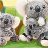 fluffy koala toy with a gentle A super adorable gift for New and Cute, soft, touch. Christmas, anniversaries, Years, birthdays.