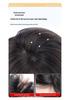 Women's Bangs Wig Hair Volume Topper - Fluffy, Natural, Seamless Hair Extension for Concealing White Hair