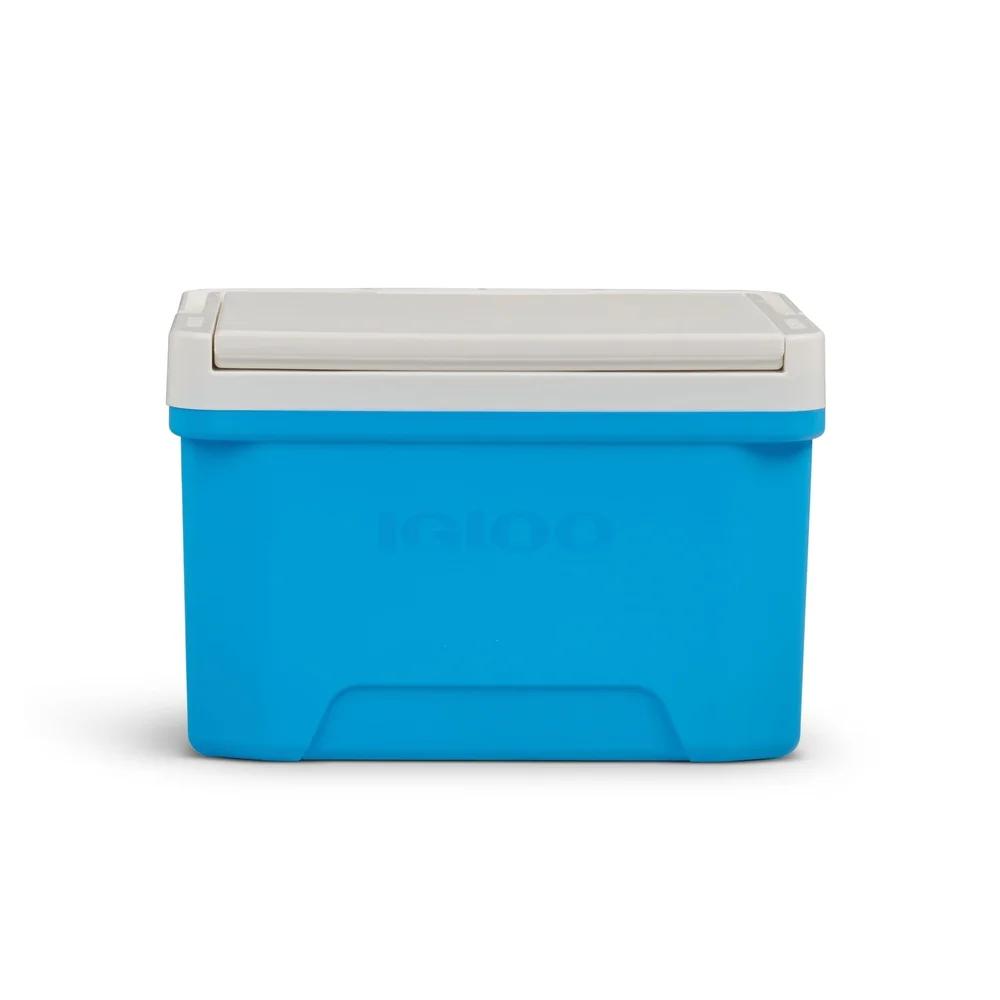9 QT Hard Sided Cooler Ice Chest with Elevated Design Portable Lunch Storage Reversible Tray Lid Outdoor Activities