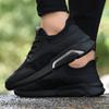 Sneakers Spring Black Casual Shoes Breathable, Light and Comfortable Flying Woven Men's Shoes Breathable and Comfortable