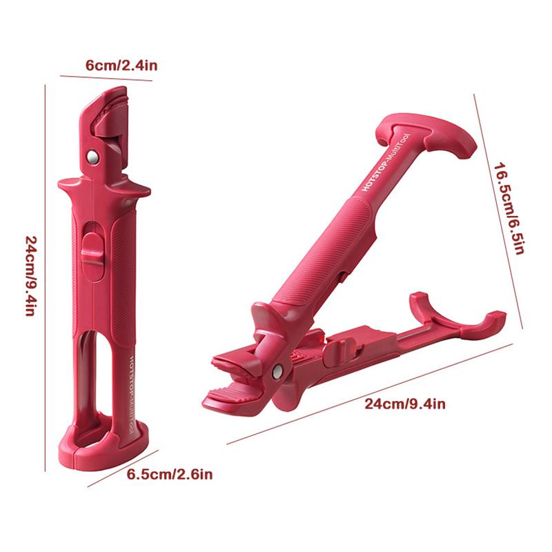 2025 Upgraded Multi-Purpose Anti-Scald Bowl Holder Clip For Kitchen, 2-In-1 Anti-Scalding Clip Bowl Plate Clamp