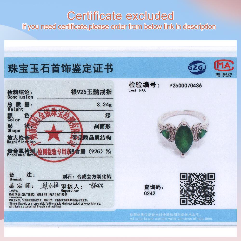 Unik sølvring med 2,1 ct grønn agat naturlige edelstener fine smykker for kvinner kone daglig bruk fin gave