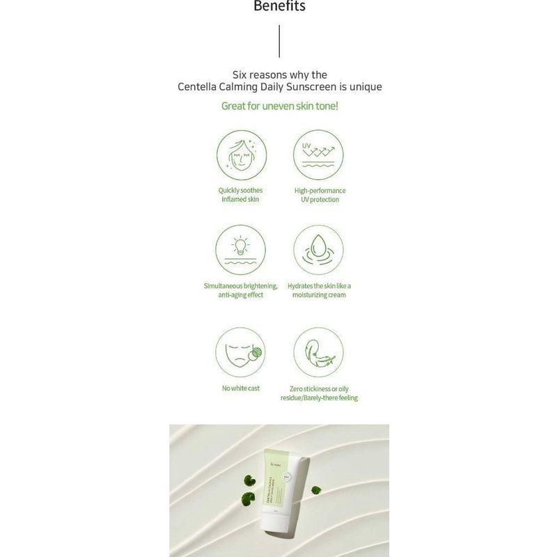 IUNIK Centella Calming Daily Sunscreen Mini